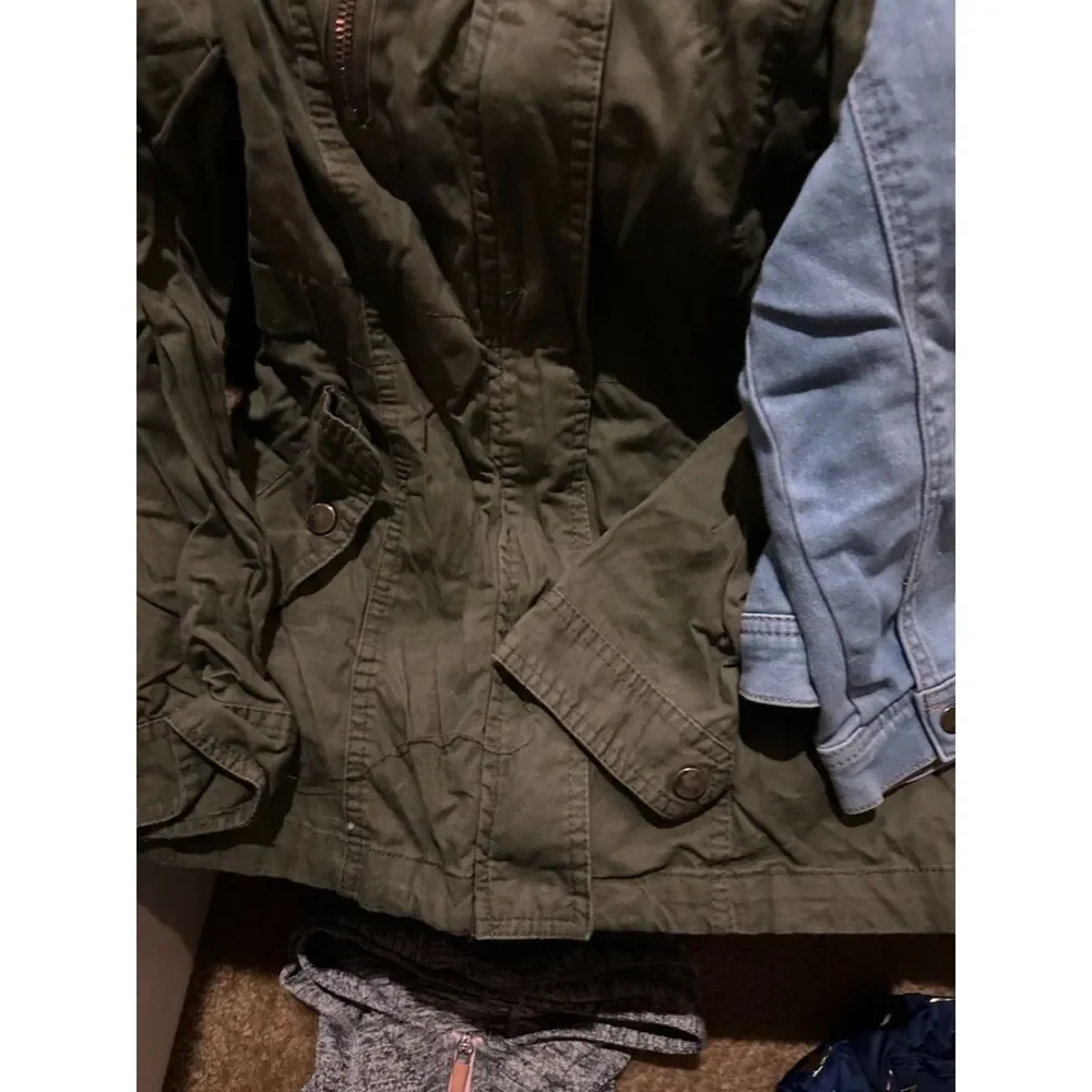 Lot of Different Girl Clothes - Jackets & 1 Vest Size 7/8